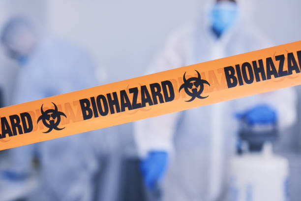 Professional Biohazard technician working in Barnardsville, NC